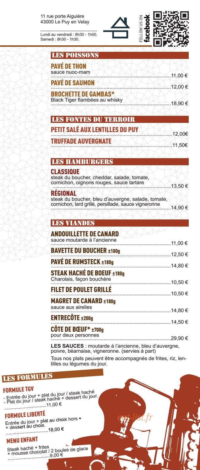 La Distillerie — carte page 2