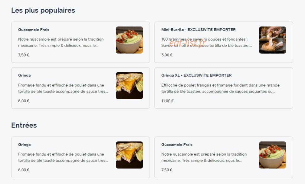 La Esquina — carte page 1