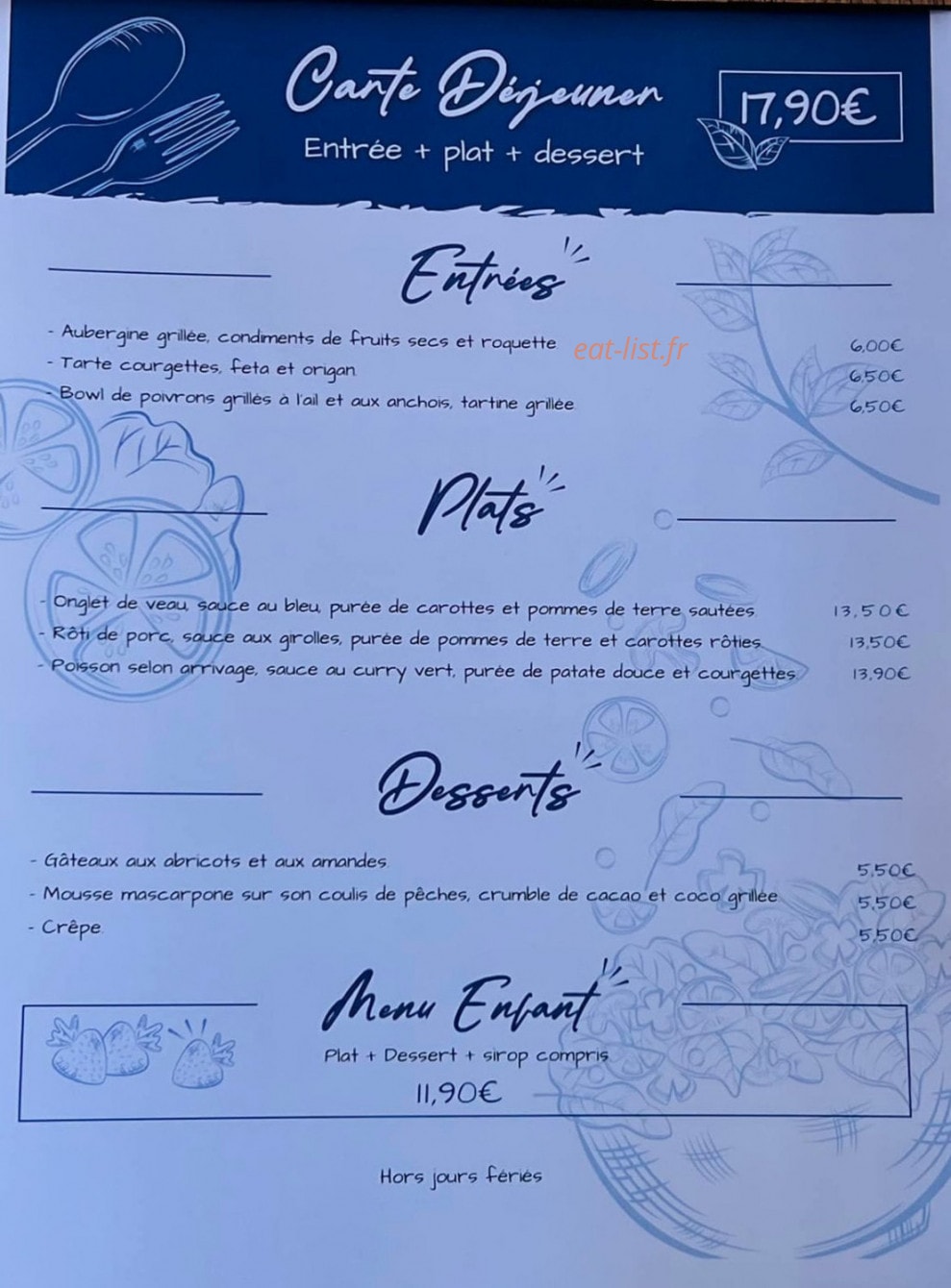 Le Grand Bowl d'air — carte page 1