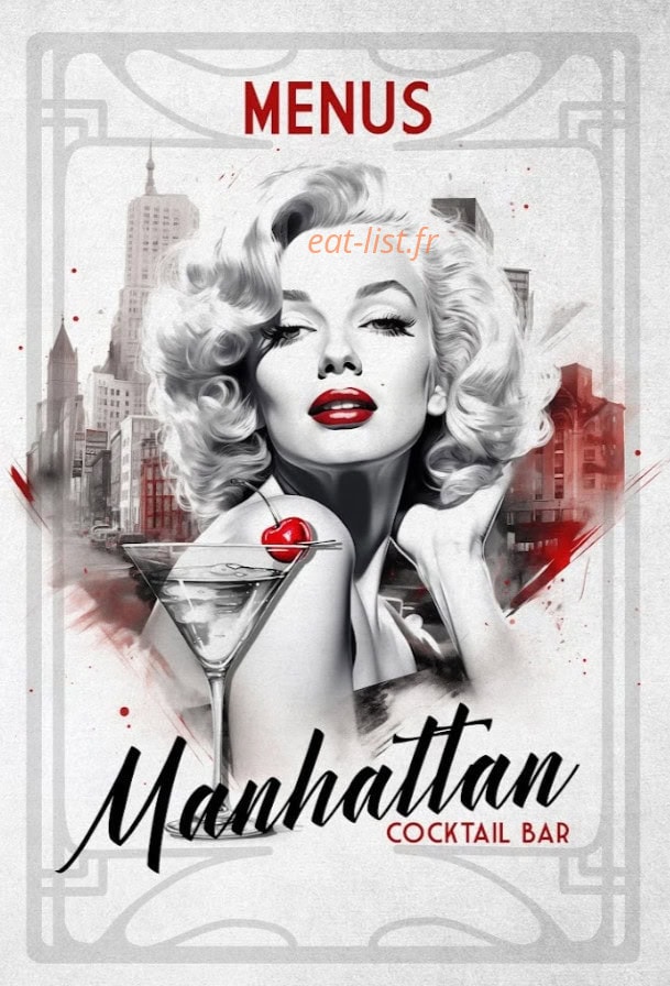 Le Manhattan — carte page 1
