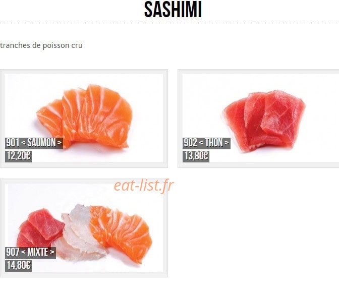 Sushi  panda — carte page 10