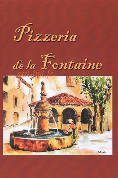 Pizzeria de la fontaine — carte page 3