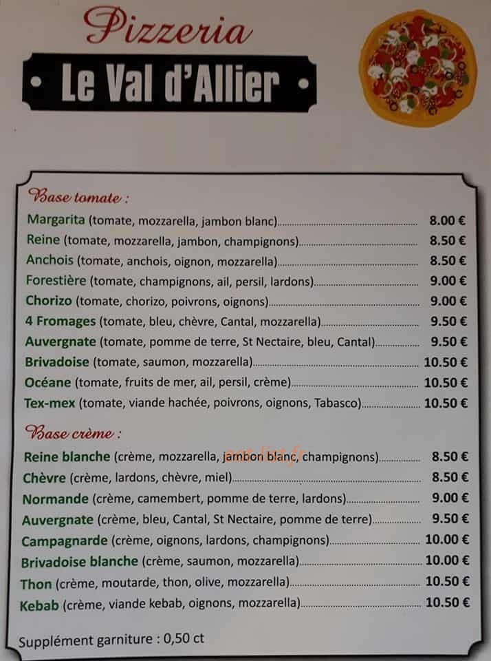 Le Val d'Allier — carte page 1