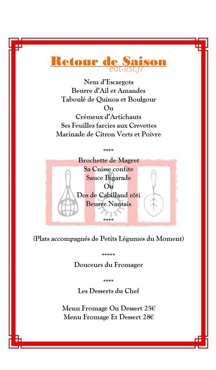 Kitch'N café — carte page 2