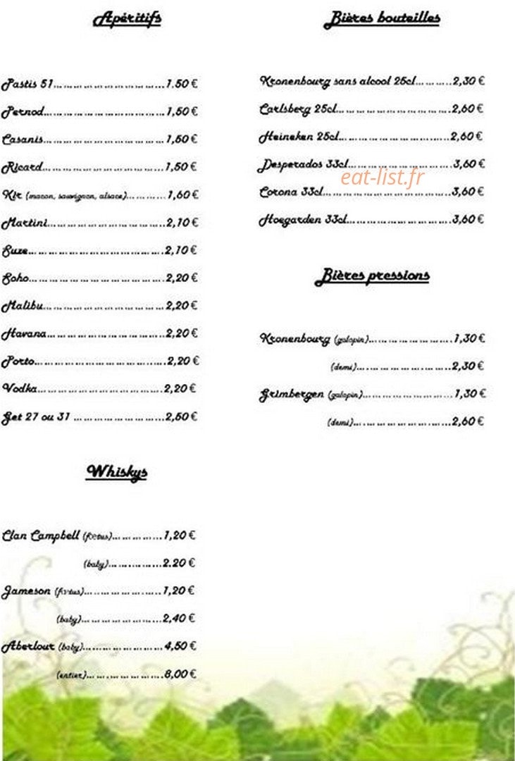 Le Sharks — carte page 3