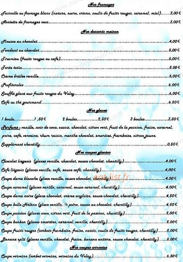 Le Sharks — carte page 4