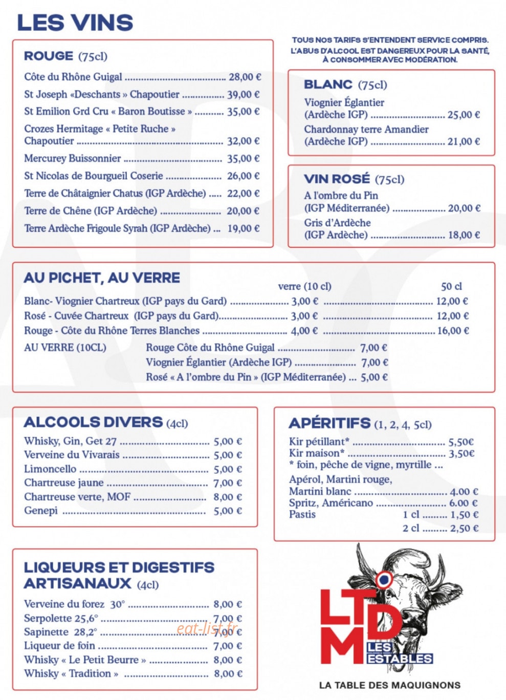 La table des maquignons — carte page 2