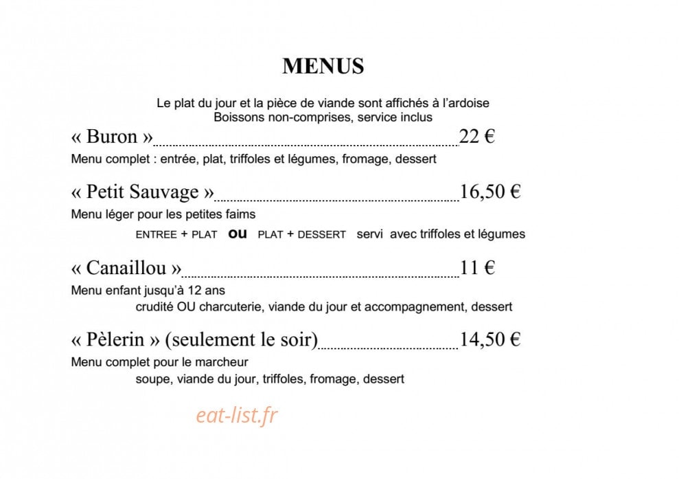 Le Sauvage en Gévaudan — carte page 2