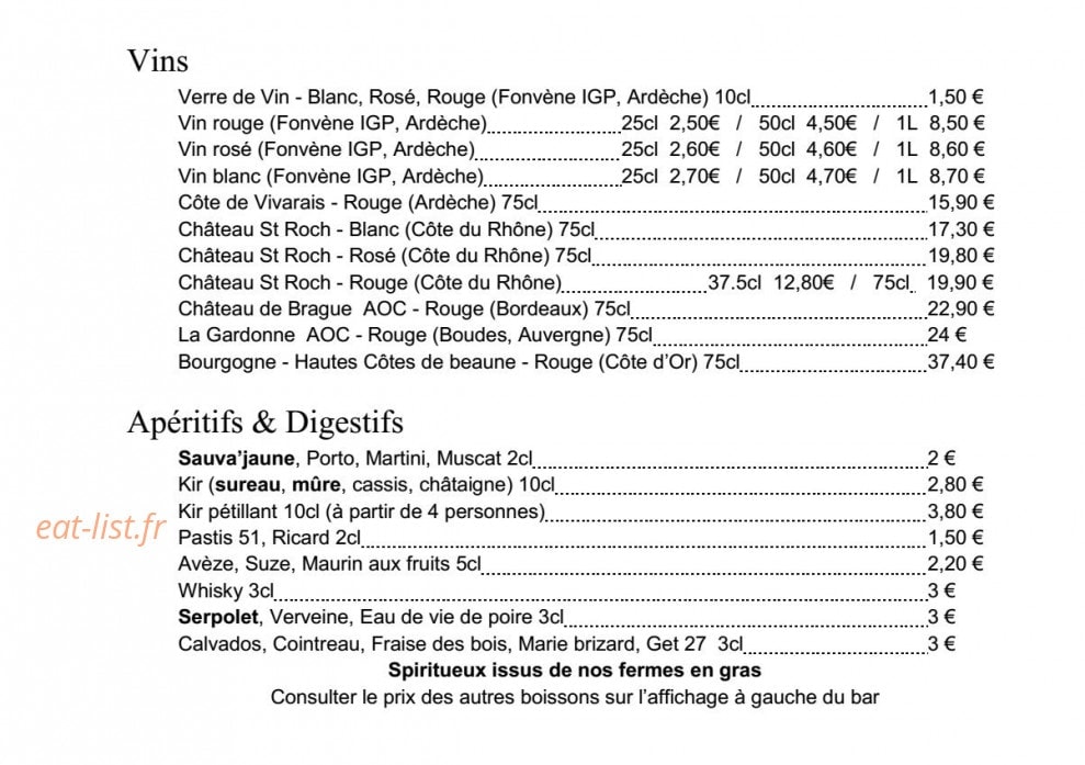 Le Sauvage en Gévaudan — carte page 7