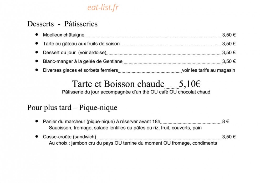 Le Sauvage en Gévaudan — carte page 5