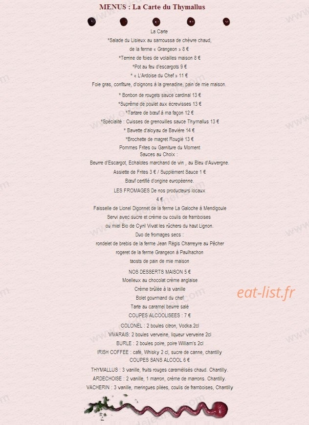 Le Thymallus — carte page 3