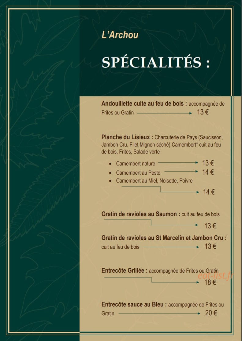 L'Archou — carte page 6