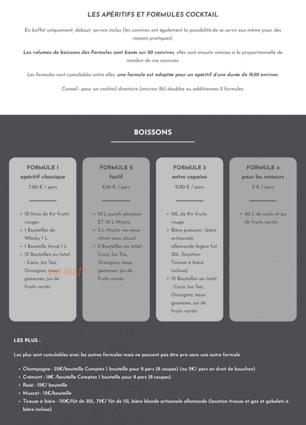 La Borie — carte page 8