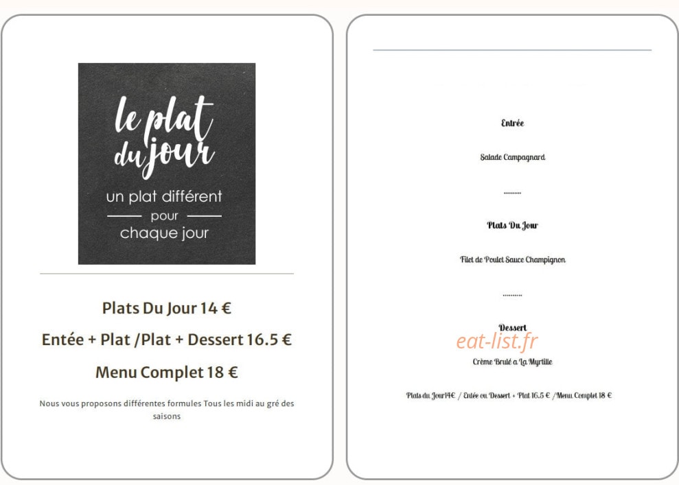Chez Jo — carte page 4