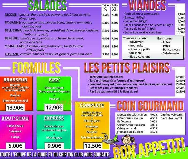La Guide — carte page 7
