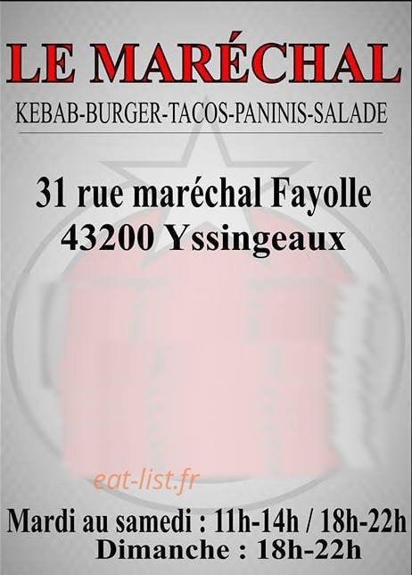 Le Marechal — carte page 1