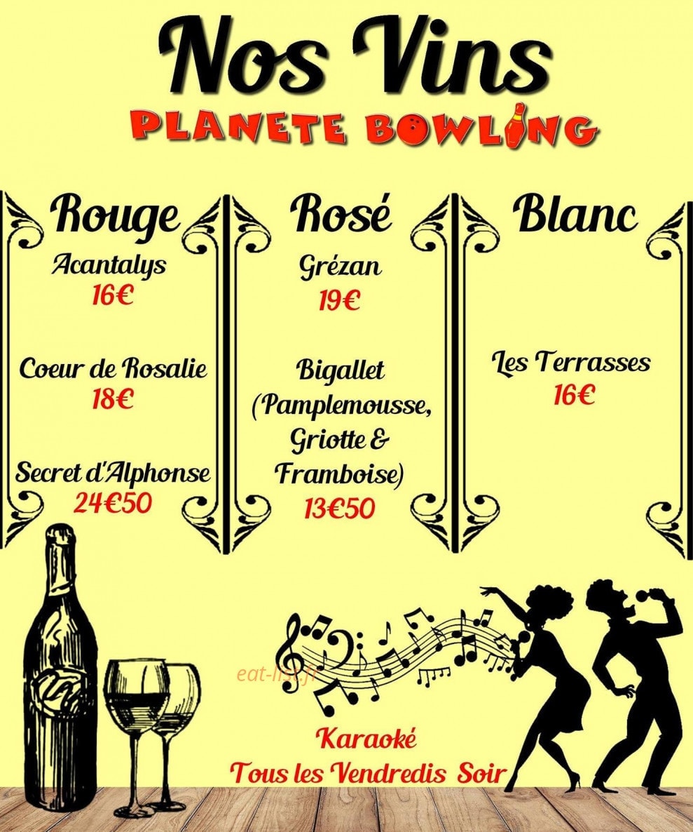 Planete Bowling — carte page 2