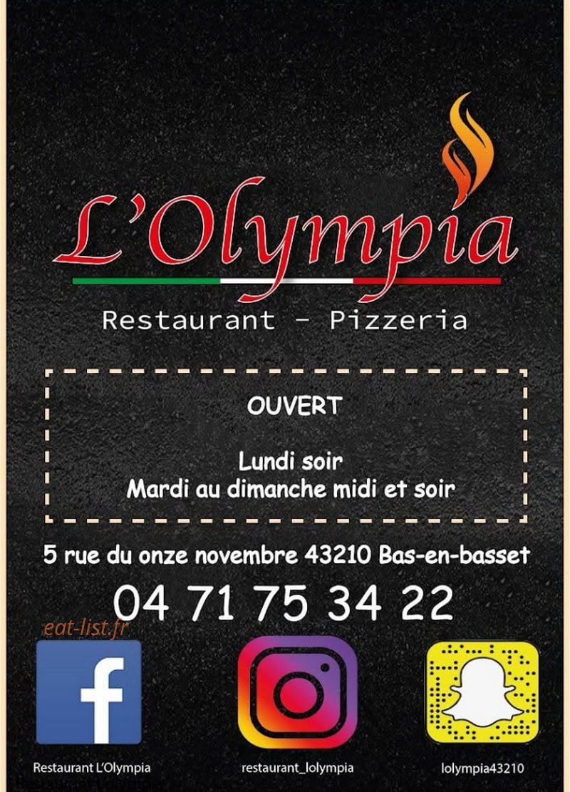 L’olympia — carte page 1