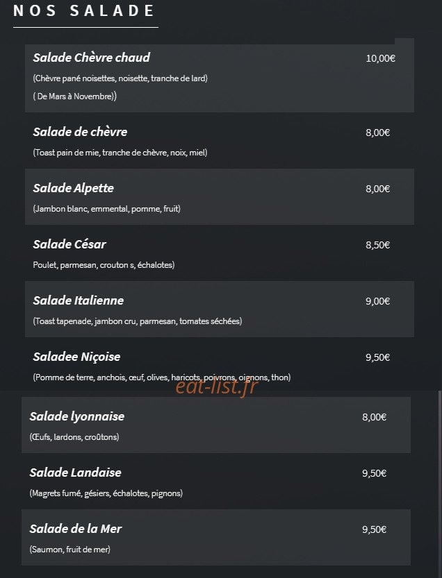 L'Insouciant — carte page 2