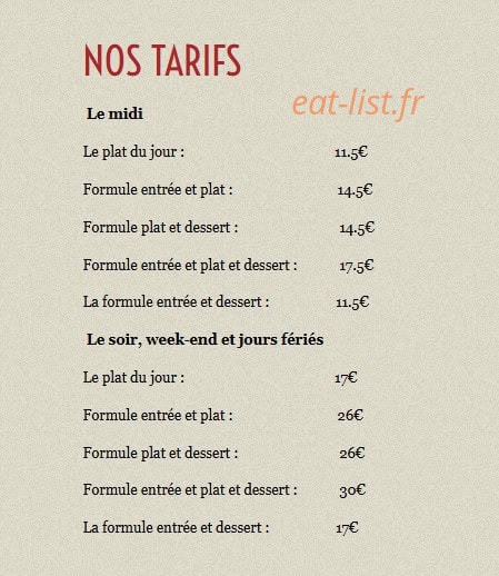 Le Matagot — carte page 1