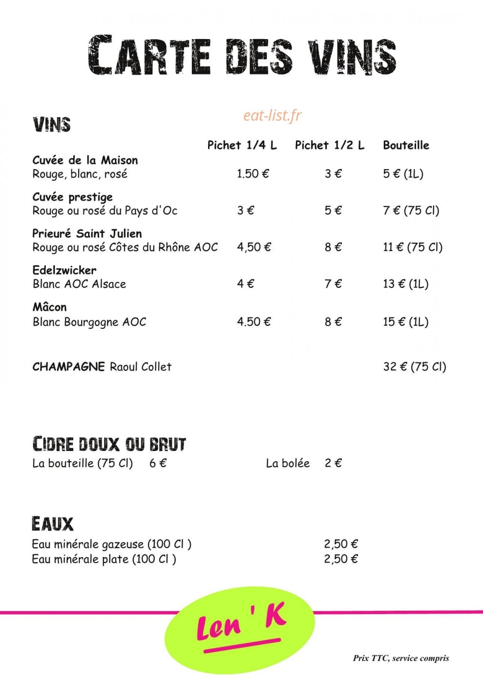 Len'K — carte page 6