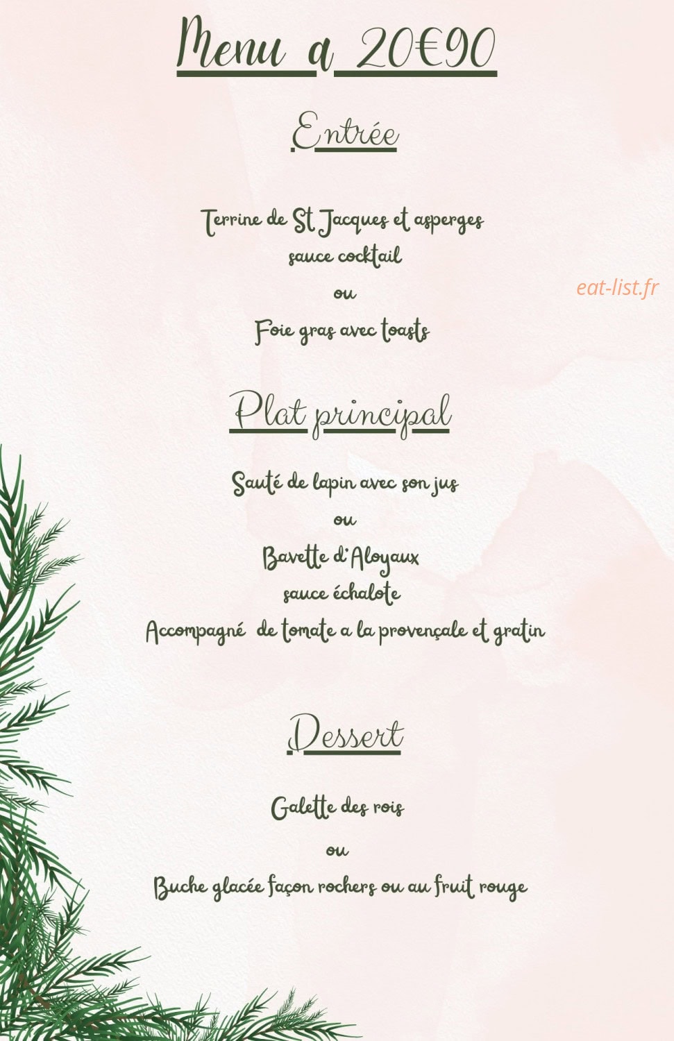 L'auberge forestière du Mont Mouchet — carte page 1