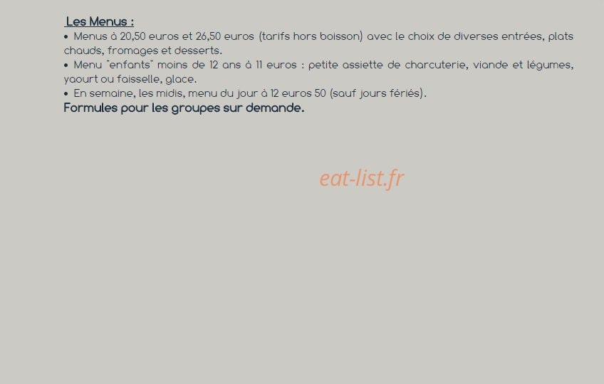La Maison de Julia — carte page 1