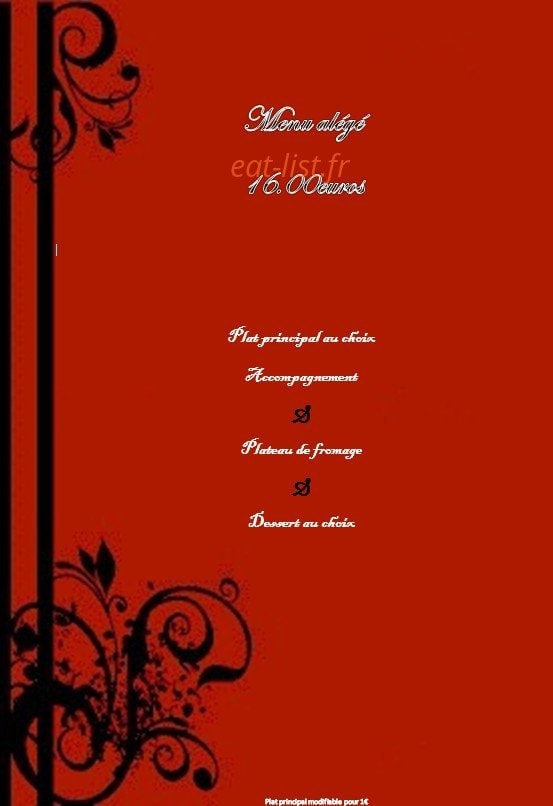 Chez Monique — carte page 3
