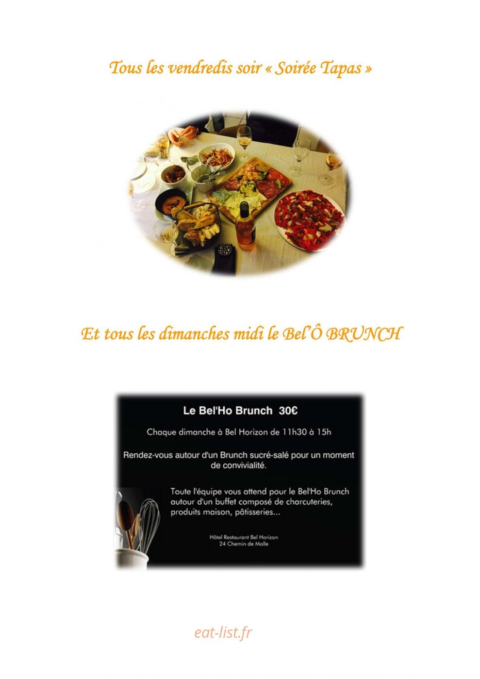 Bel Horizon — carte page 4