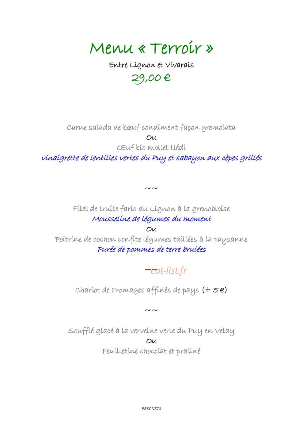 Clair Matin — carte page 2
