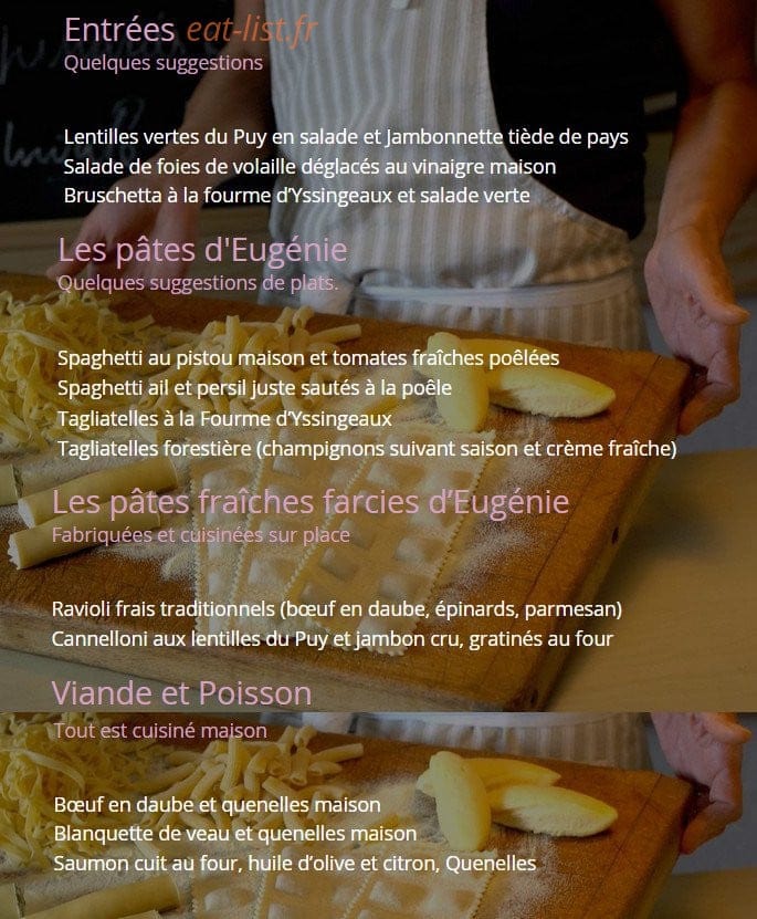 Dans les pas d'Eugénie — carte page 2