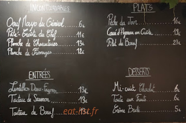 Pizzissima — carte page 1