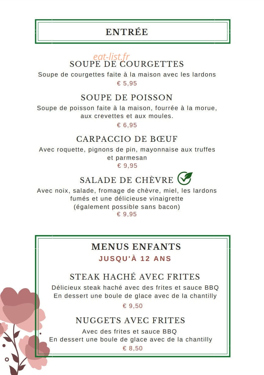 Rêve de la Vallée — carte page 1