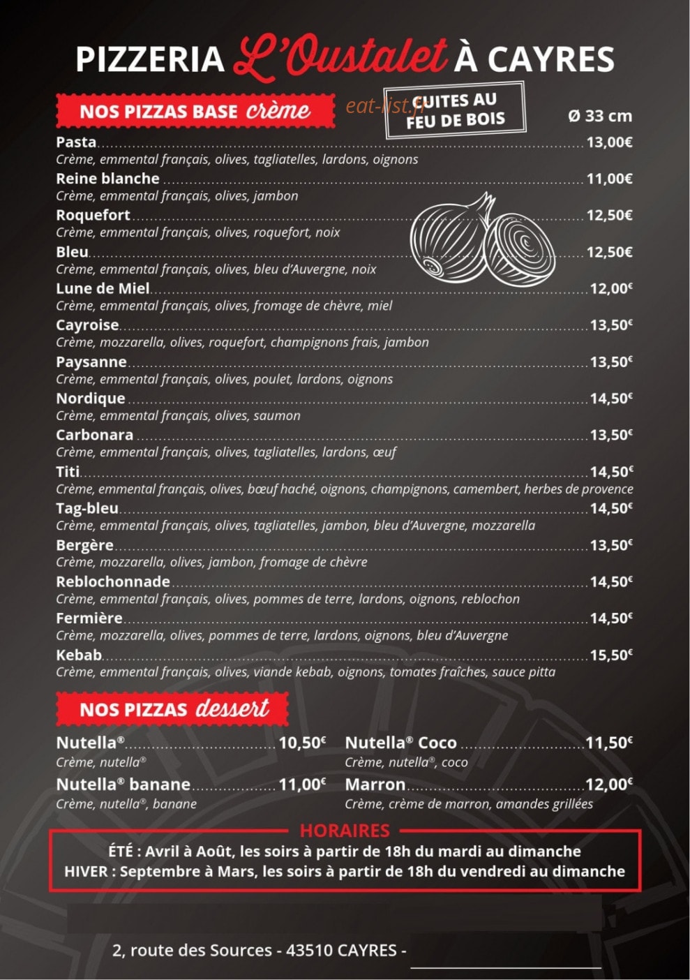 L’oustalet — carte page 2