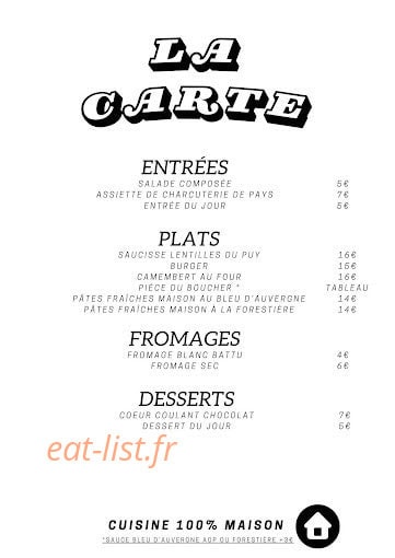 La Saint Frontaine — carte page 1