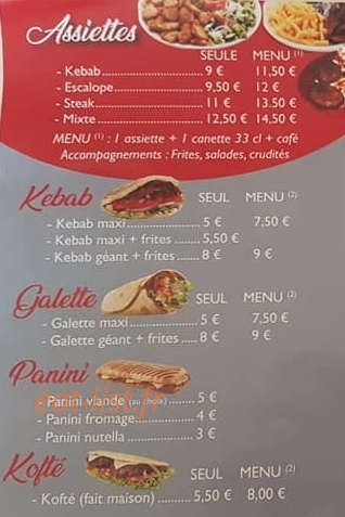 Le Bosphore — carte page 2