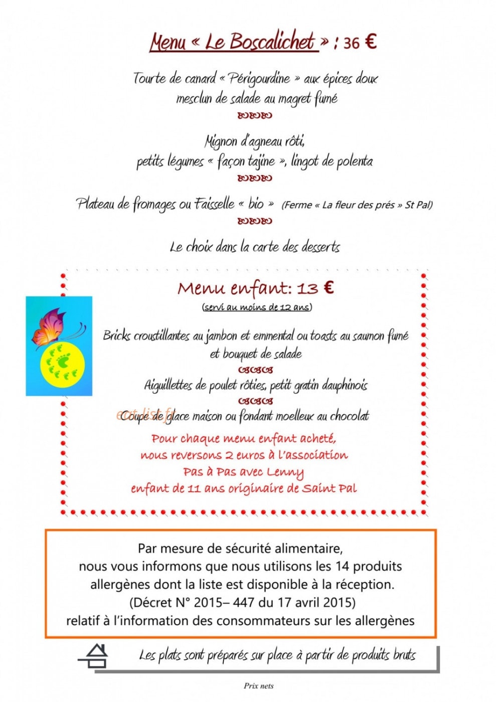 Les feuillantines — carte page 7