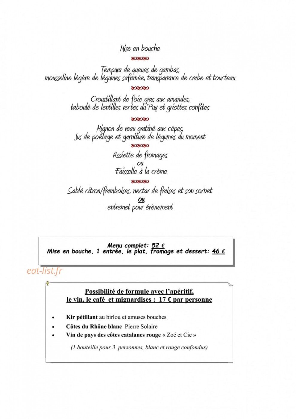 Les feuillantines — carte page 3