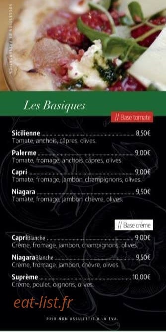 Naf pizza — carte page 3