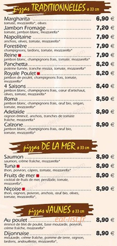 la galoche — carte page 2