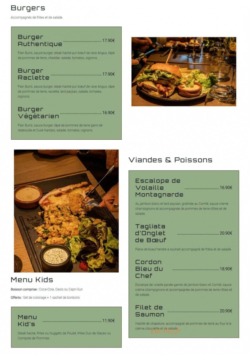100 Patates — carte page 4