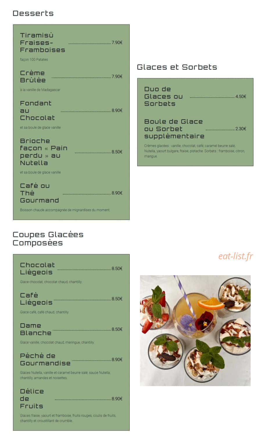 100 Patates — carte page 5