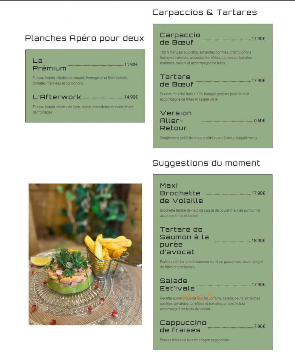 100 Patates — carte page 1