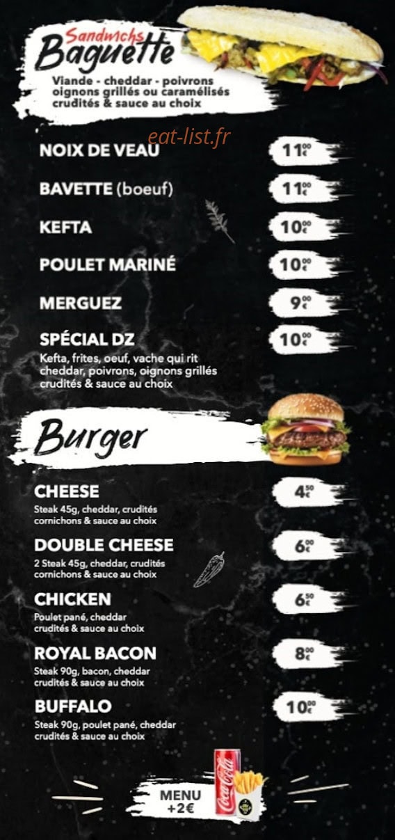 31 street food — carte page 3