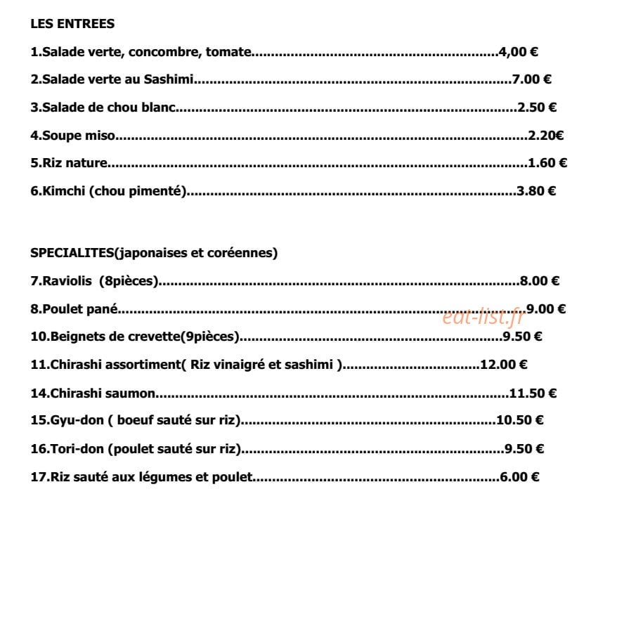 Asahi — carte page 1