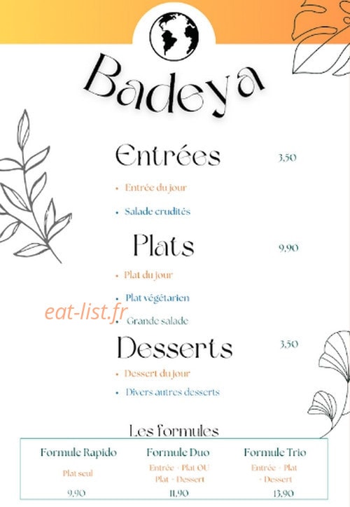 Badeya — carte page 2