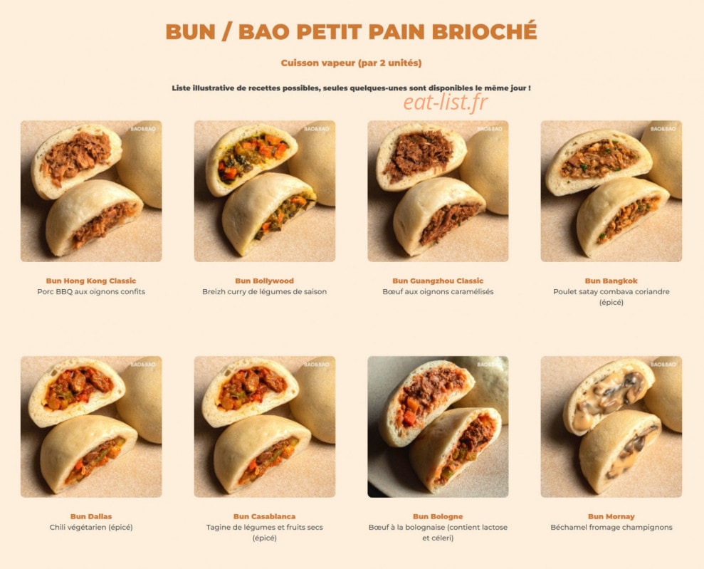 Bao&Bao — carte page 1