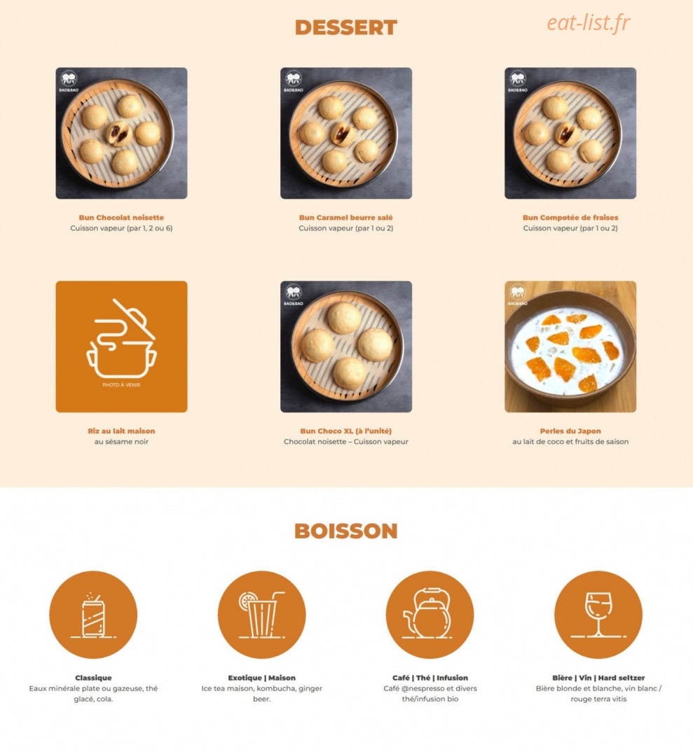 Bao&Bao — carte page 4