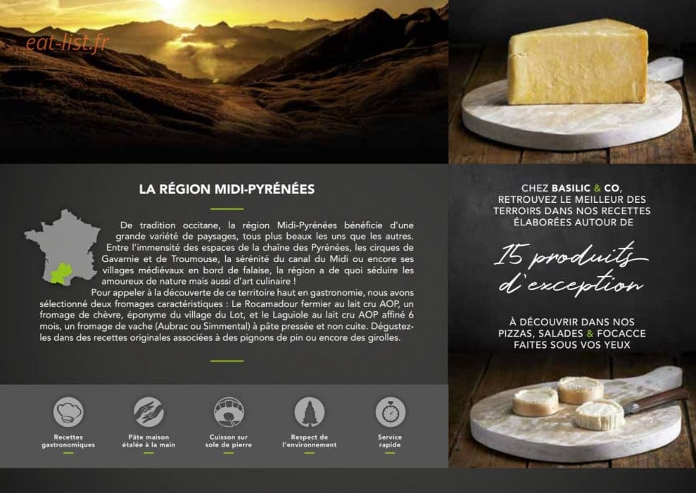 Basilic & Co — carte page 2