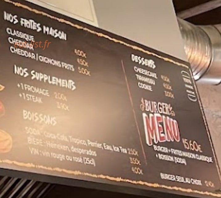 Bbq Burger — carte page 3